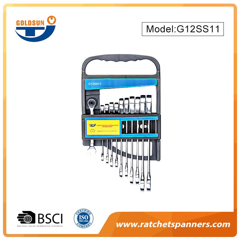 11pcs Ratchet Spanner Set