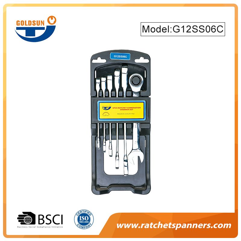 Garage Use Ratchet Spanner Set