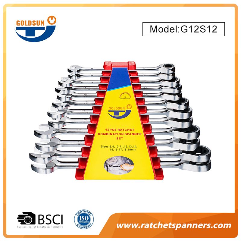 Industrial Grade Ratcheting Wrench Set