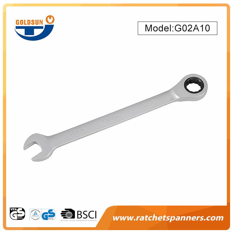 Offset Combination Ratchet Wrench