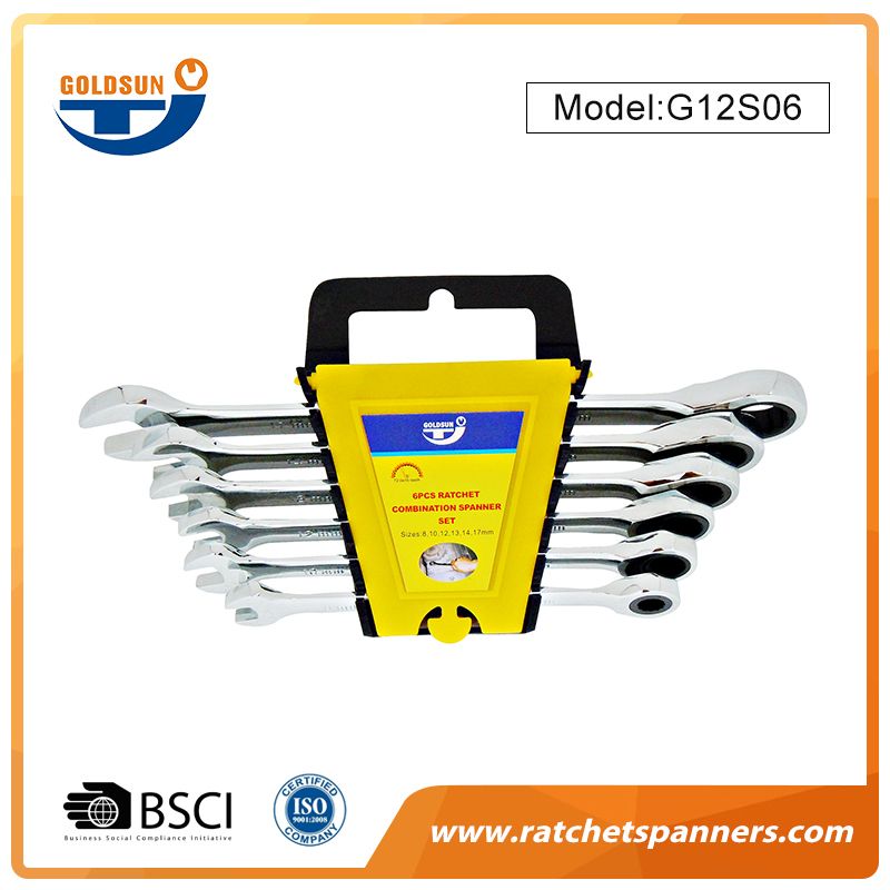 Oxide Ratchet Spanner Set