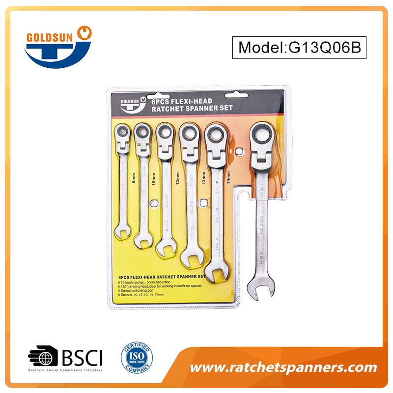 Socket Ratchet Spanner Set